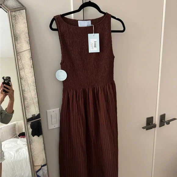 Hill House | Dresses | The Cosima Nap Dress In Chocolate Never Worn Brand  New With Tags | Poshmark